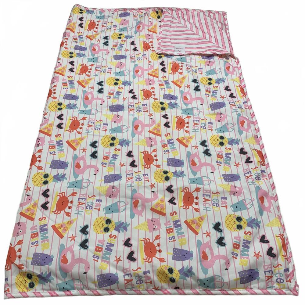 Tommy Bahama Colorful Summer Beach Blanket Sleeping Throw Kids - Picture 2 of 8